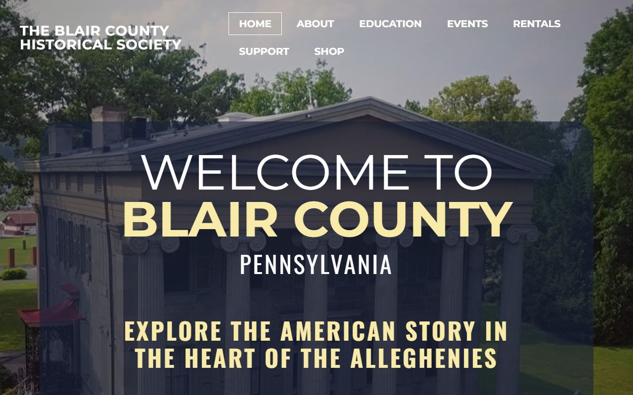 Bedford County courthouse in Bedford, Pennsylvania, home to Bedford County birth records