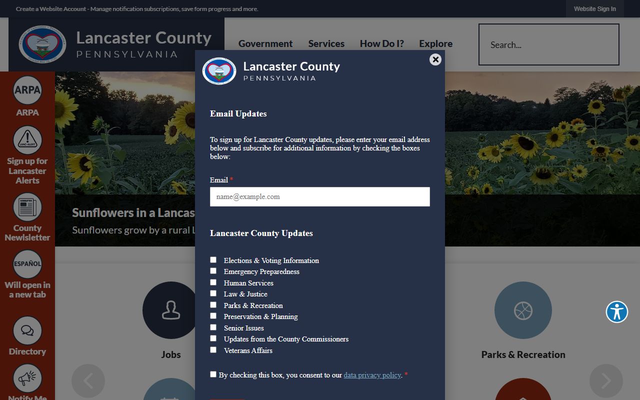 Lancaster County Archives birth records