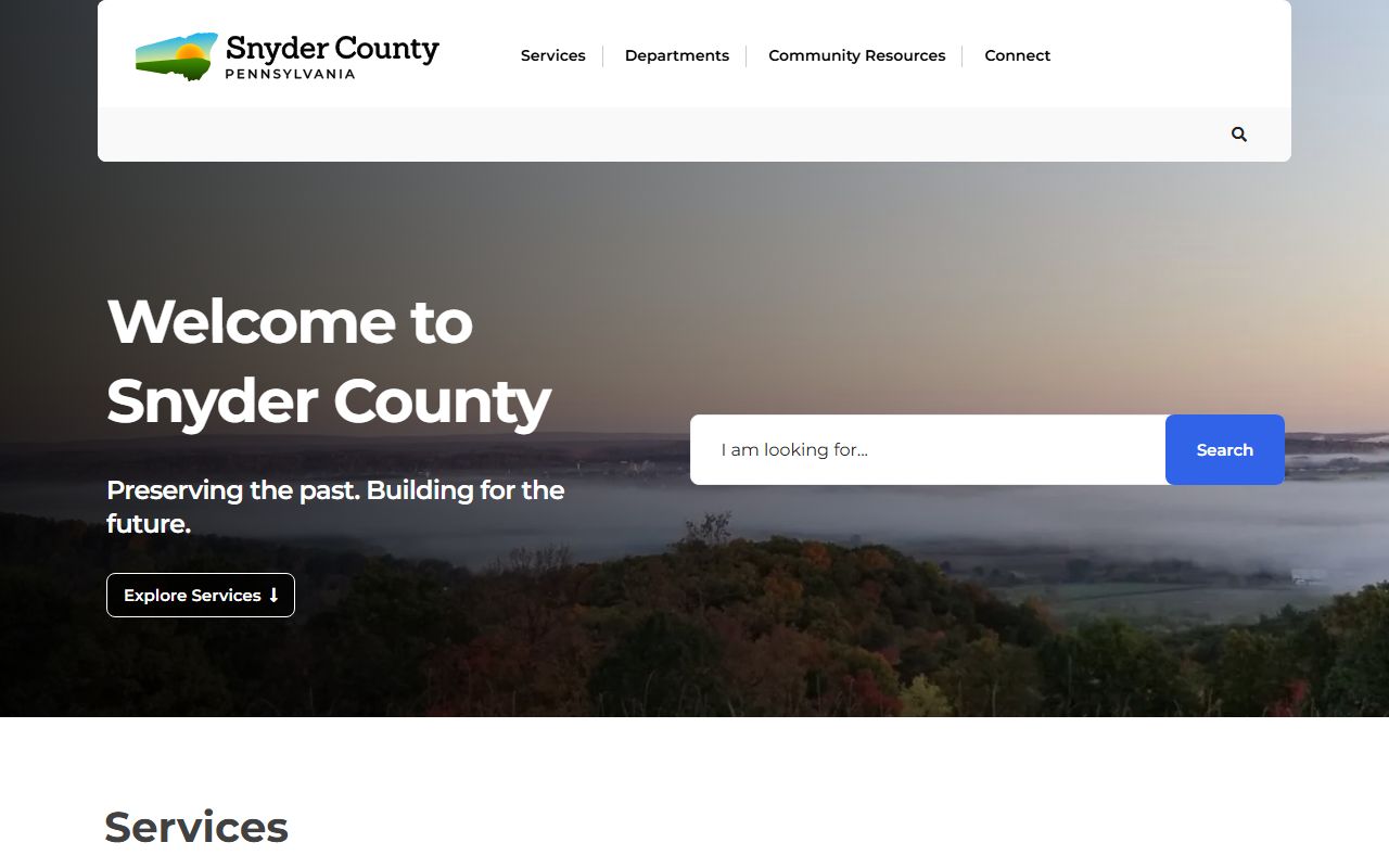 Snyder County courthouse resources for Snyder County birth records research